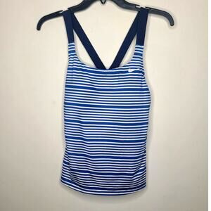NWT Nike blue stripe tank top - medium